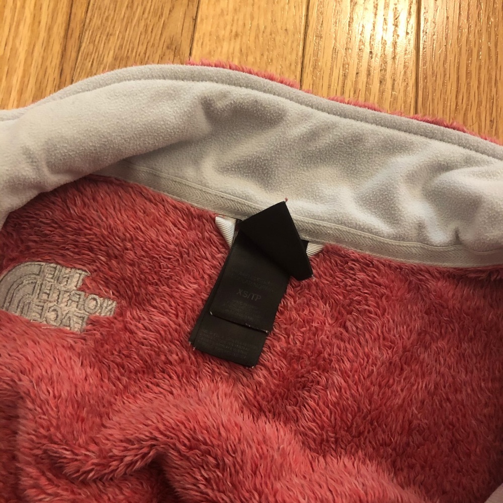 The North Face Pink Osito Zip Up Jacket - Picture 7 of 10